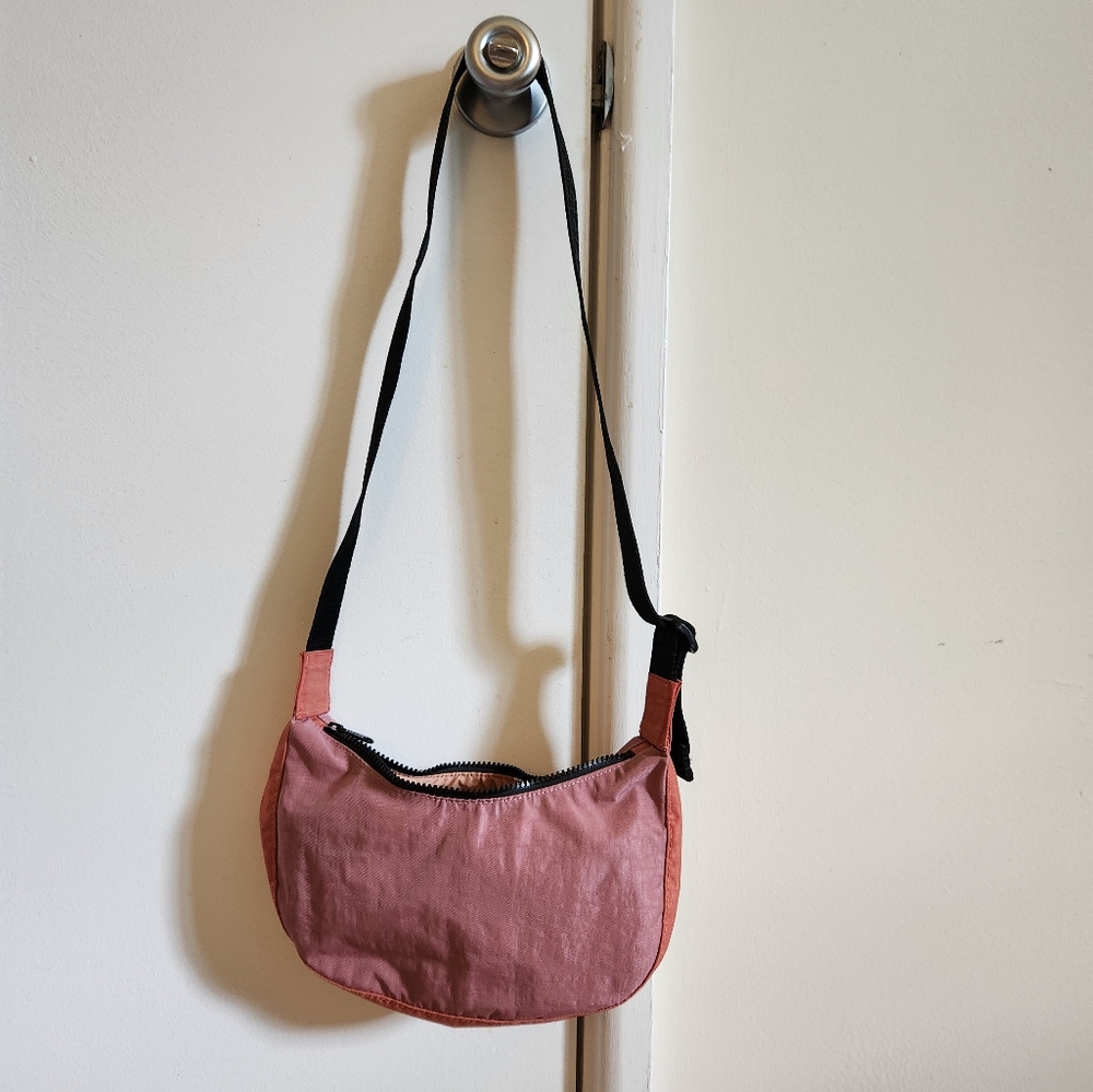 Baggu Small Nylon Crescent Rose Jam Mix Deadstock